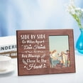 thumbnail image 5 of Friends are Always Close to Heart Wooden Friends Picture Frame 10x15cm with Words Rustic Wooden Wall Decor Unique Friend Gifts for Birthday Graduation Long Distance Friendship, 5 of 7