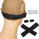thumbnail image 4 of 5 piezas hebilla de extensión de sujetador bandas elásticas ajustables 3,2 cm banda de extensión de sujetador suelto con hebilla accesorios de ropa interior para mujer dama chica negro, 4 of 5