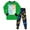 Green, variant on eczipvz Baby Boy Fall Outfits Boys' Snug-Fit Cotton Matching Pajama Set Soft & Cute Pajamas for Kids Green,2-3 Years