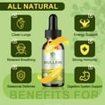 thumbnail image 7 of (2 Pack)Mullein Drops for Lungs - Vegan Mullein Leaf Extract Liquid Tincture, Support for Respiratory, Immune, Digestive System, Natural Herbal Supplement, Non-GMO, 2 FL OZ, 7 of 7