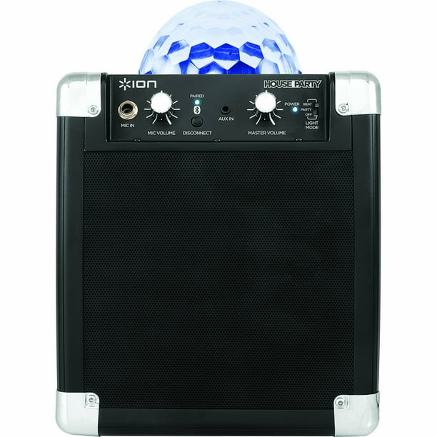 House Party Compact Wireless Speaker System with Builtin Light Show