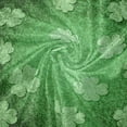 thumbnail image 4 of Velvet Plush Throw Thermal Blanket - 4x5FT - Abstract Clover Printed for Couch Bed Sofa Car, 4 of 5
