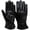 Black, variant on MRX Ladies Warm Winter Gloves Dress Thermal Lining Genuine Leather Black, XS