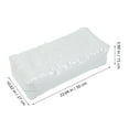 thumbnail image 2 of CHOK 100Pcs Transparent Zipper Bags Clear Sealable Bags For Factory 11x16cm, 2 of 7