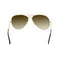 thumbnail image 3 of Ray-Ban Men's Gradient Aviator RB3025-001/51-62 Gold Sunglasses, 3 of 3