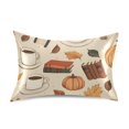 thumbnail image 7 of Yayeee Pillowcase Standard Size Set of 2 Satin Wrinkle Resistant Pillow Case, Fall Book, 7 of 7