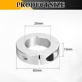 thumbnail image 2 of Uxcell 8 Pcs Single Split Clamp-On Shaft Collar 1.38 inch Bore One-Piece Clamping Collar Aluminum Alloy, 2 of 6