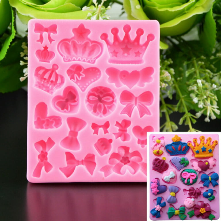 Mini Hearts with Bow Silicone Mold – Oh Sweet Art!