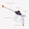thumbnail image 4 of sruoe Water Hose Nozzle, Washing Water Gun, Pressure Washer Wands, Trigger Thumb Control Garden Hose Nozzle Sprayer, , Plastic Water Nozzle, Water Nozzle for Car Wash Cleaning, 4 of 7