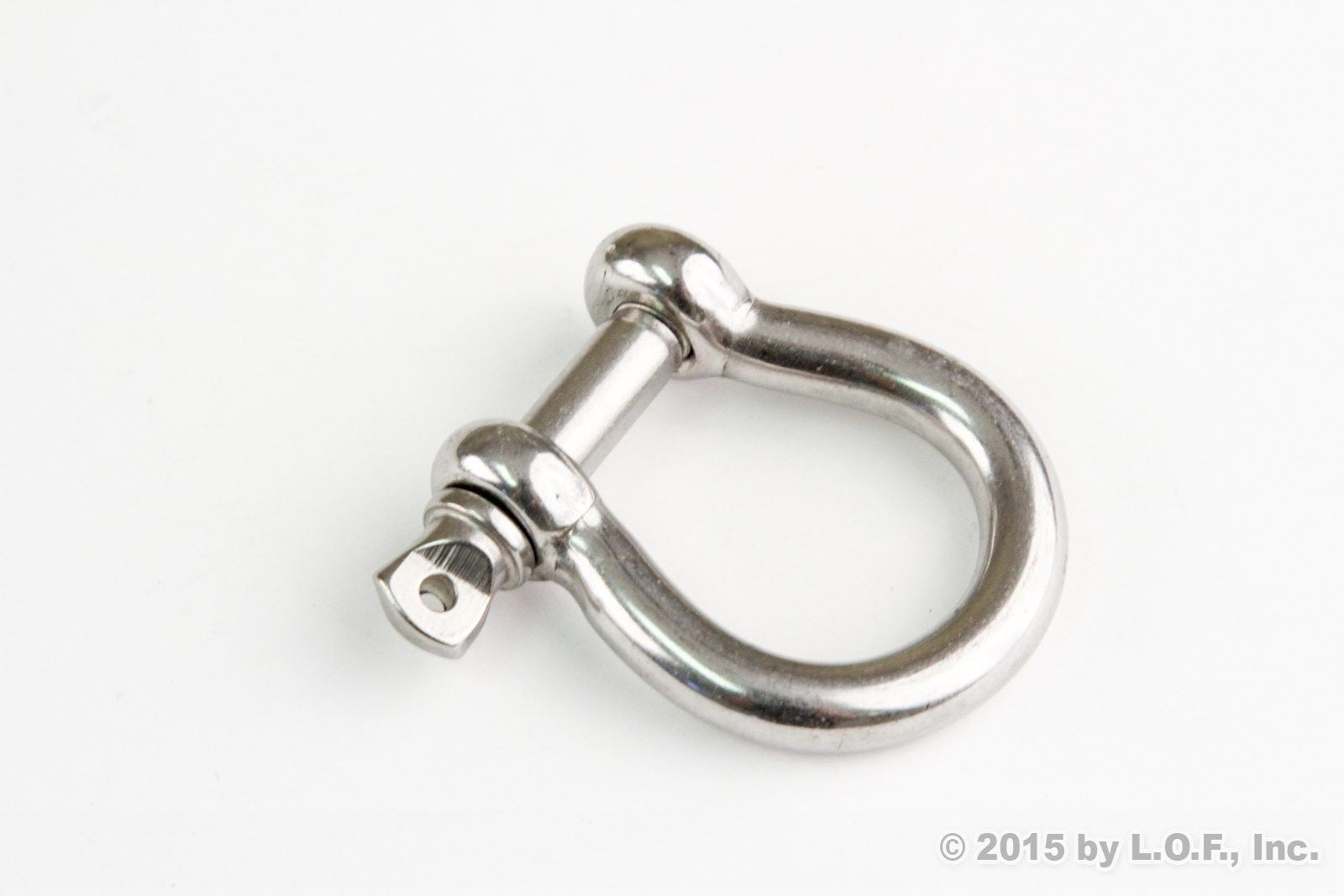 Red Hound Auto 25 Stainless Steel 5//16 Inch 7.9mm Anchor Shackle Bow Pin Chain Ring 1400 Pound