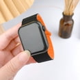 thumbnail image 5 of TECH CIRCLE Double Sided Wearable Silicone Magnetic Loop Bands for Apple Watch Series 9 8 7 SE 6 5 4 3 2 1,Sport Watch Band Compatible with Apple Watch Band 38/40/41mm,Black/White, 5 of 6