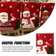 thumbnail image 5 of Ounissouiy Decoración de Navidad, funda para silla, funda para de comedor, calcomanía de Hotel para el hogar, diseño bonito, accesorios Kits de decoración para fiestas Patrón de muñeco de nieve, 5 of 6