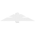 thumbnail image 2 of 60"W x 15"H x 4"D x 6"F, 6/12 Pitch, Redmond Architectural Grade PVC Gable Bracket, 2 of 8