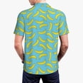 thumbnail image 2 of Polo Shirts for Men, Funny Banana Blue Cuteness Casual Mens Polo Shirts Short Sleeve Button Down Classic Mens Golf Polo Shirts, 2 of 7