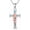CROSS 2, variant on 925 Sterling Silver Turquoise Exquisite Cross Pendant Necklace Boho Style Jewelry Gifts for Women Mother