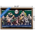 thumbnail image 3 of Demon Slayer - Lineup Wall Poster, 14.725" x 22.375" Framed, 3 of 6