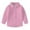 A-Pink, variant on Gpaecead Toddler Kids Boys Girl Collared Shirts Fashion Cute Solid Color Pocket Print Long Sleeves Casual School Uniform Top Shirt Pink