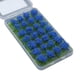 thumbnail image 3 of Racimo de flores en miniatura, s de vegetación DIY, mechones tupidos para arquitectura de diseño, modelo, Micro paisaje, tren, ferrocarril 1:35 1:48 1:72 1:87 Azul Hugo Accesorios de Micro Paisaje, 3 of 8