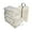Beige, variant on AUXDIQ 4 PCS Compression Packing Cubes Travel Luggage Organizer Bags Set Packing Organizers Compression Suitcase Bag Travel Essential Bag