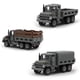 thumbnail image 2 of Modelo de camión de vehículo militar de la Segunda Guerra Mundial, colección de coches americanos MOC US M35, Kit de bloques de construcción, juguetes de ladrillos, regalo para niños, 2 of 3