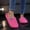 Red, variant on KANG Indoor Slippers Cozy Warm Soft Sole Minimalist Style Closed Toe Ideal For Home And Couple Use Winter Comfort Footwear For Ladies