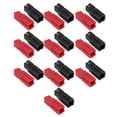 thumbnail image 4 of 10 pares de conectores de batería, contactos rojos y negros, terminales de enchufes de módulo único, 75 A, 4 of 12