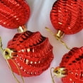 thumbnail image 3 of D-GROEE 6Pcs 6cm Christmas Ball Ornaments,Christmas Tree Decorations Hanging Balls Ornaments Set Spiral Design Holiday Bulbs Decorations for Xmas Tree, Home Party Decor, 3 of 8