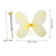 thumbnail image 4 of Conjunto de 4 piezas de disfraz para niña: falda tutú con alas, diadema y disfraz de hada para fiesta (amarillo), 4 of 5
