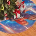 thumbnail image 2 of Falda para árbol de Navidad de Mario, suave y divertida, decoración navideña de granja con cuello para árbol de Navidad de 48", 2 of 4