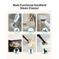 thumbnail image 2 of Steam Mop, 1500W Detachable Handheld Steam Cleaner, Fast 15s Heat-Up, 2 Dirt Grip Pads, 2 of 6