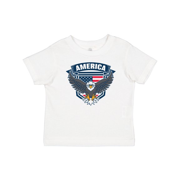 Inktastic America with Eagle Shield and Banner Boys or Girls Baby T-Shirt