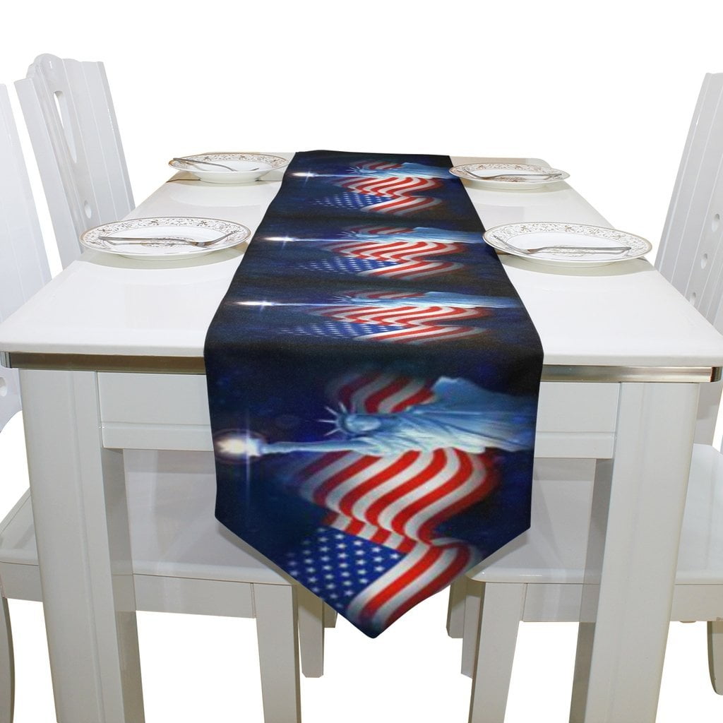 POPCreation July 4th Independence Day American Flag Statue of Liberty