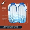 thumbnail image 3 of Open Box Bestway Hydro Force Indigo Wave 2 Person Double Pool Float, 3 of 10