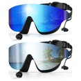 thumbnail image 1 of Pack de 2 gafas de natación Zoomsnail, sin marco, visión amplia, 1 of 6