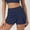 Dark Blue, variant on Skirts for Women Summer Tennis Short Skirt with Movement Slit Culottes Designed for Fitness and Running Lightweight Skort with Built-in Shorts for Flexible Performance Dark Blue S