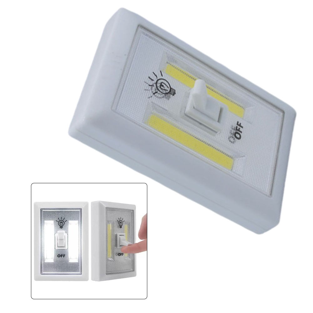 Shed Garage Cob Led Wireless Battery Operated Light Switch with On off Switch