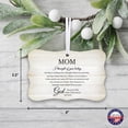 thumbnail image 3 of LifeSong Milestones Scalloped Memorial Ornaments Christmas Decorations for Tree - Mom, I Thought of You, 3 of 7