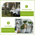 thumbnail image 4 of MasteelfCA Artificial Plant Faux Fake Tree Ornament Creative Plant Bonsai Decoration, 4 of 8