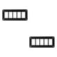 thumbnail image 4 of Speravity Panel de interruptores, interruptor basculante, carcasa de montaje en Panel, marco de aluminio para coche, motocicleta, barco, 5 agujeros Type1 NO1 Speravity CBP170383, 4 of 6