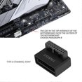 thumbnail image 3 of PH19B USB 3.0 Internal Header USB3.0 19/20P Socket Adapter Converter for Computer Motherboard, 3 of 5