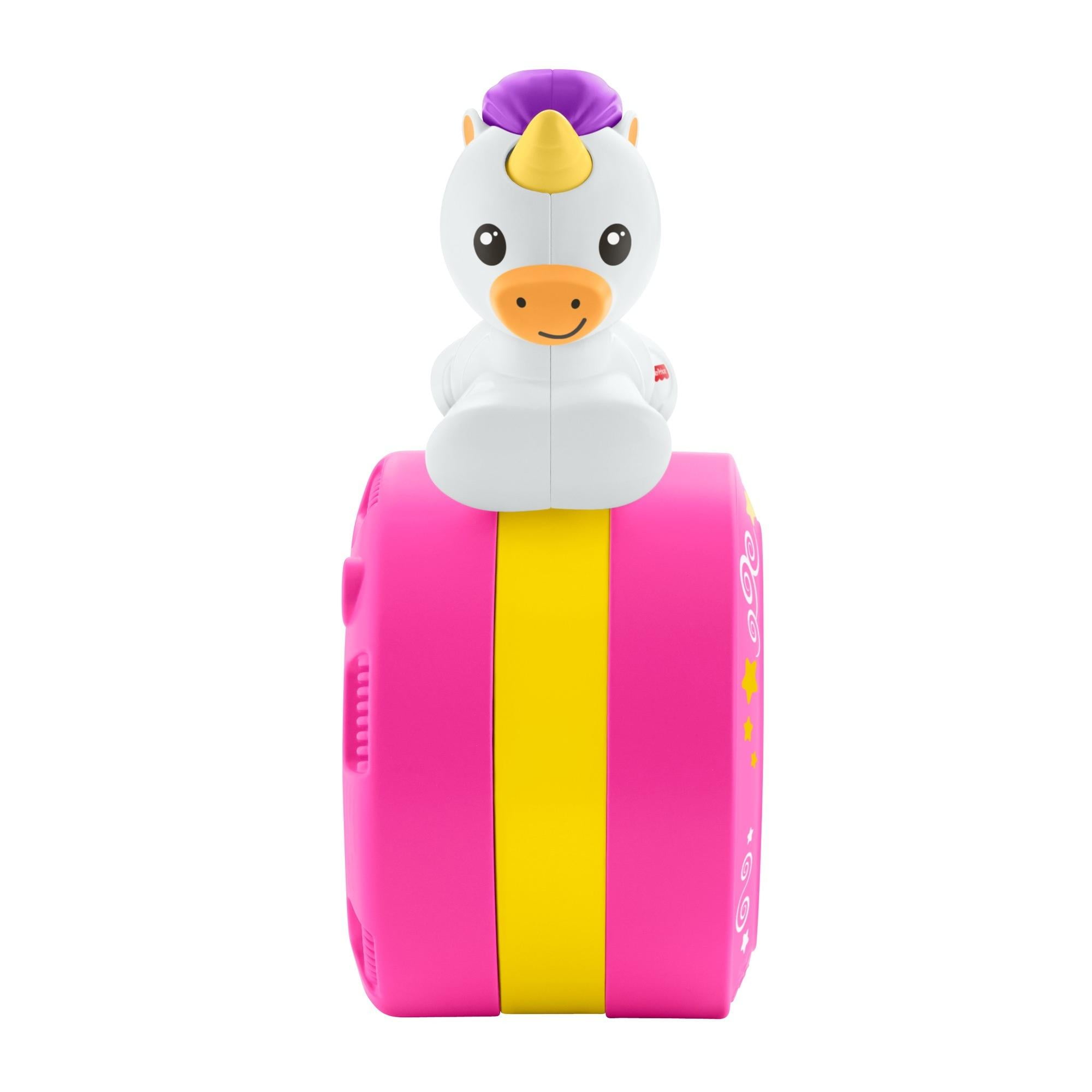 Fisher Crawl Along Musical Unicorn Rolling Toy With Sound Playset 6m for sale online 