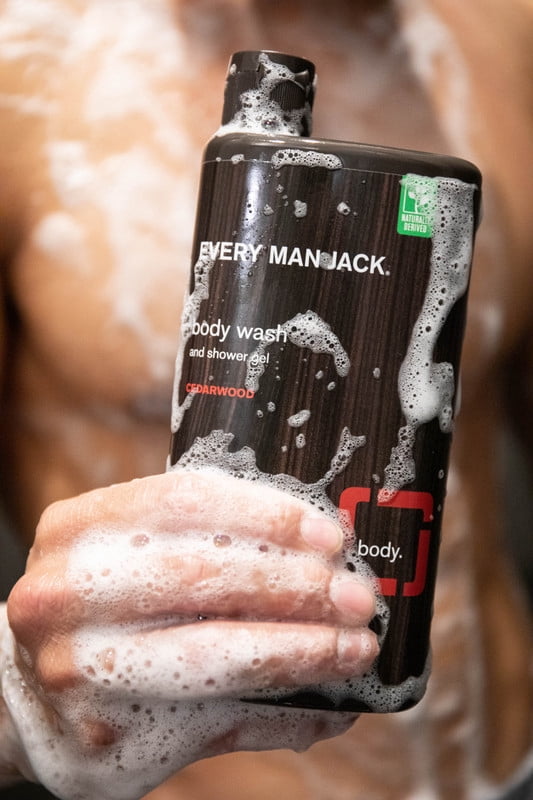 Every Man Jack Men's Body Wash Ceadarwood, 16.9 oz