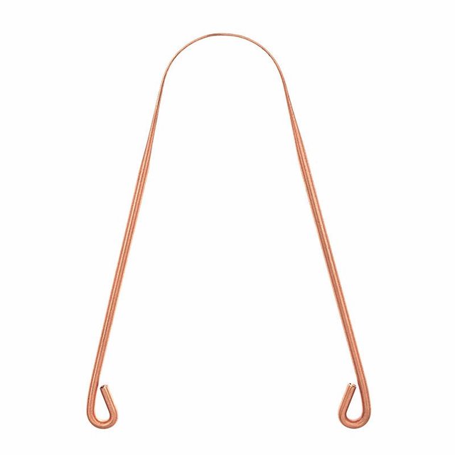 Limpiadores de lengua de cobre - Alivio para el mal aliento y la higiene bucal (juego de 2) ShuxiuWang 1327537051176