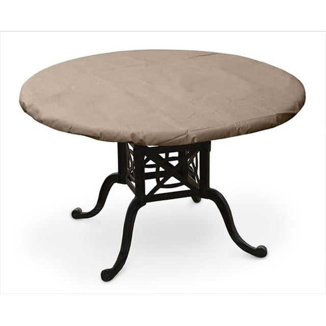 KoverRoos 31550 KoverRoos III 44 Po. Couverture de Table Ronde, Taupe - 48 Dia Po.