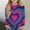 F Multicolor, variant on Piuwrlz T-Shirt Boy and Girls Short Sleeve Printed Top Pink Size 3 Years