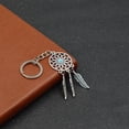 thumbnail image 1 of Handmade Dreamcatcher Key Ring Key Chain Charm Bag Hanging Ornament for Bag Hanging Ornament Blue, 1 of 9