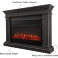 thumbnail image 3 of Real Flame Beau 59" Landscape Electric Fireplace in Gray, 3 of 8