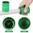 thumbnail image 3 of Reamer de tubería de tubería, tubo externo interno roamer verde establecimiento de aleación de aluminio compacto para tuberías de cobre para tuberías de cobre, 3 of 7