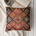 thumbnail image 3 of Throw Pillow Covers Geometric Home Decor Oriental Pillow Cases Living Room Decorative Cushion Couch Sofa Pillowcases Colorful Red, 3 of 5
