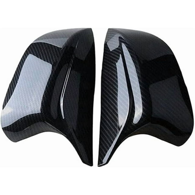 Compatible For Infiniti M37 M56 Q50 Q60 Q70 QX30 2014-2020 Rear Mirror Cap Rearview Mirror Shell 963744GA0H 963734GA0H(Bright black)